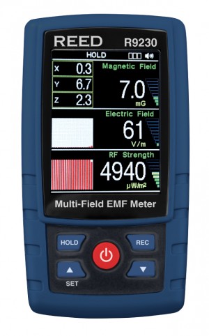 REED R9230 Compteur EMF &amp;agrave; multiples champs-