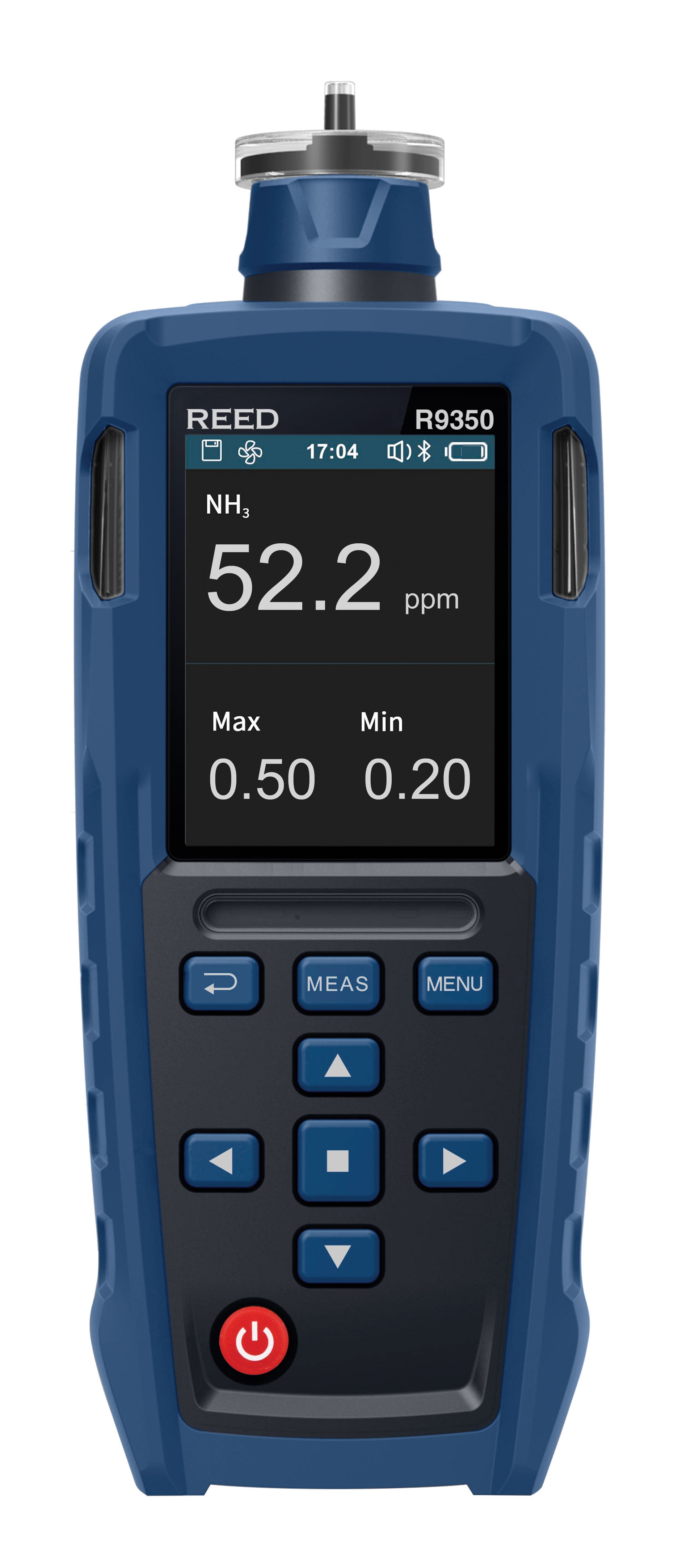 REED R9350 Ammonia Gas Detector, 0 to 100ppm-