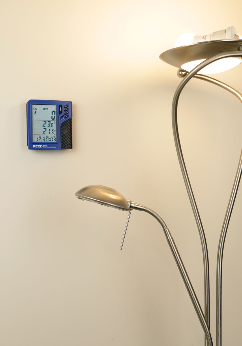REED R9450 Carbon Monoxide Monitor with Temperature and Humidity-REED R9450 3