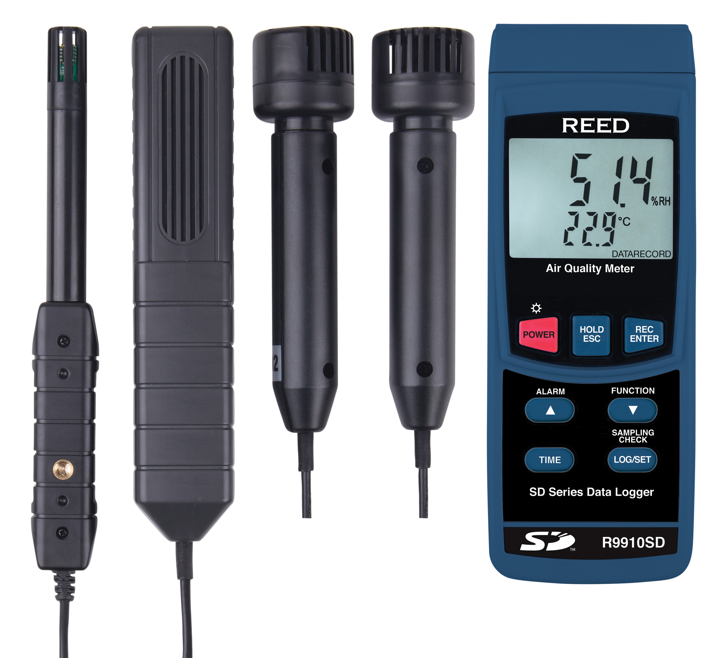 REED R9910SD Data Logging Air Quality Meter-REED R9910SD 4