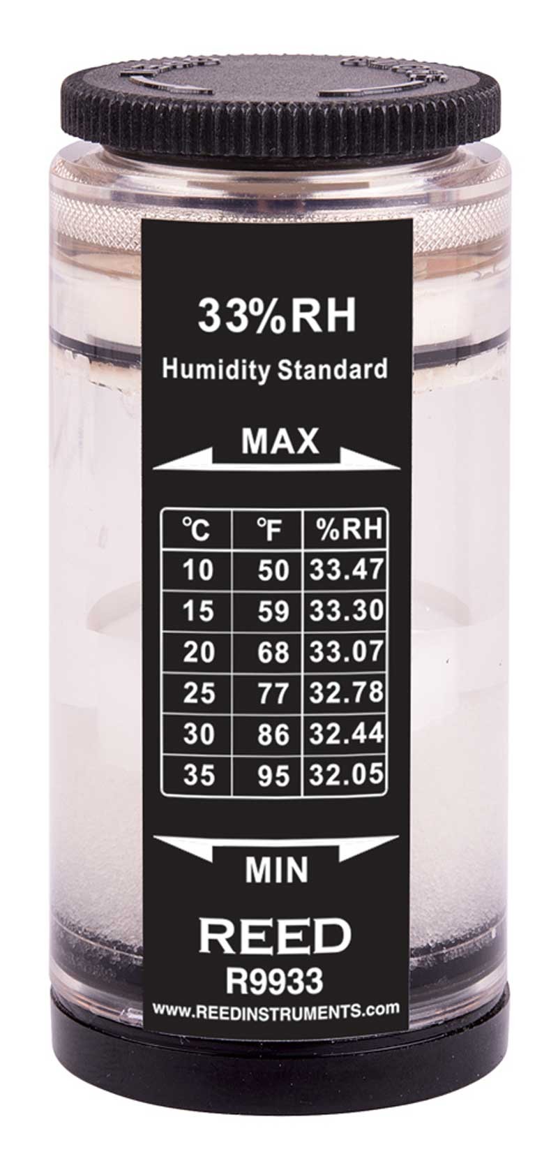 REED R9933 Humidity Calibration Standard, 33%-