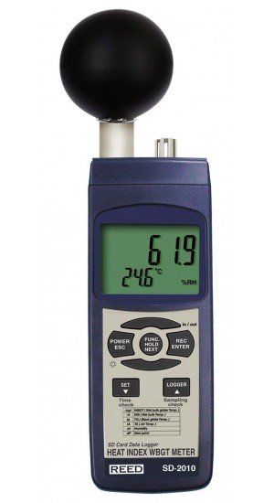 REED SD-2010 Data Logging Heat Stress Meter-