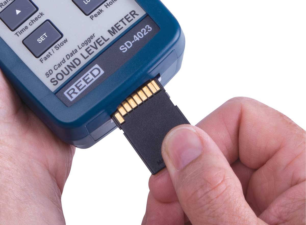 REED SD-4023 Data Logging Sound Level Meter-REED SD-4023 2