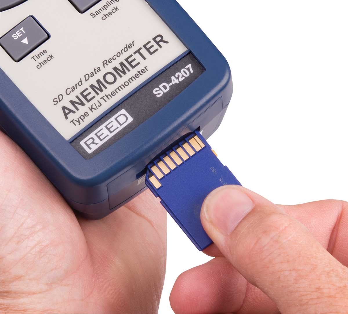 REED SD-4207 Data Logging Vane Thermo-Anemometer-REED SD-4207 2