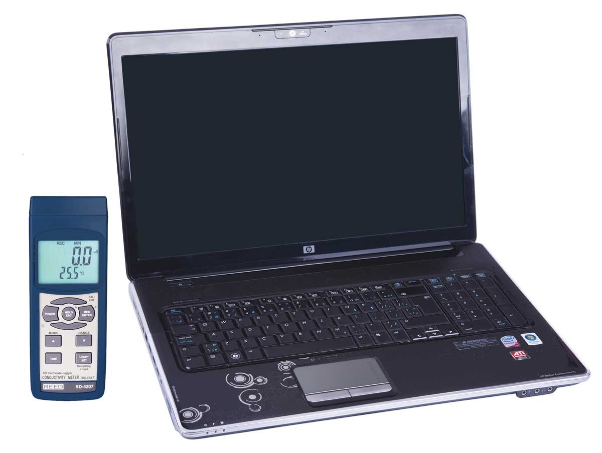 REED SD4307 Data Logging Conductivity/TDS/Salinity Meter