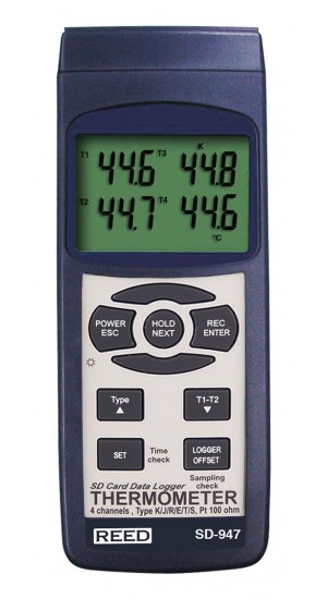 REED SD-947 Data Logging Thermometer-
