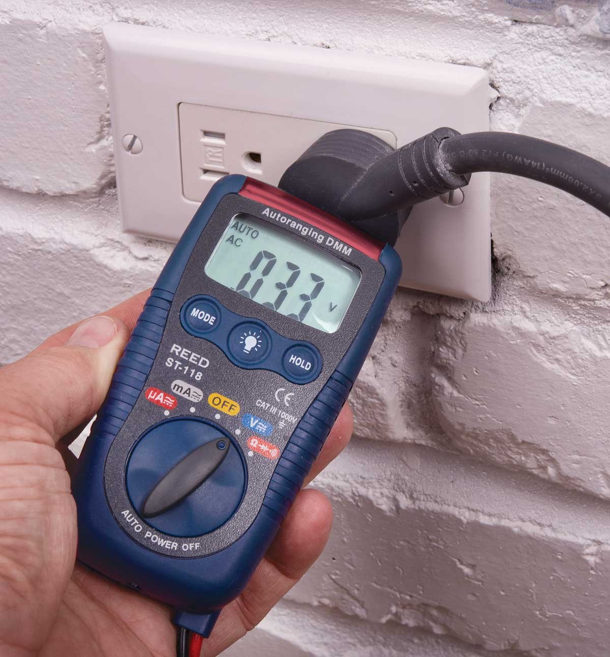 REED R5009 Compact Multimeter with NCV and Flashlight-REED ST-118 2