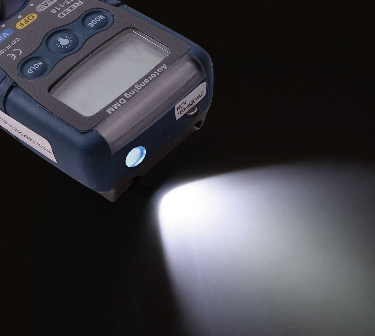 REED R5009 Compact Multimeter with NCV and Flashlight-REED ST-118 3