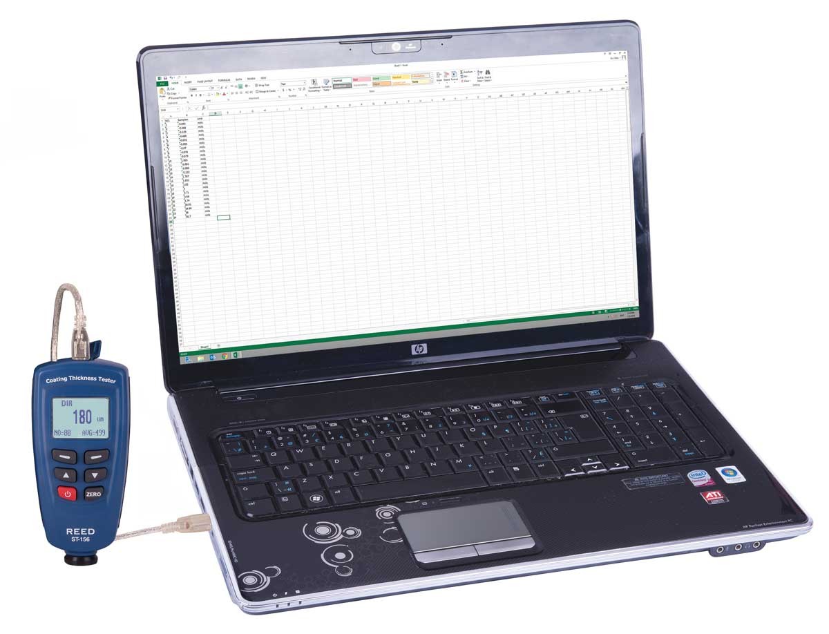 REED ST156 Coating Thickness Gauge, 01250µm/050mils