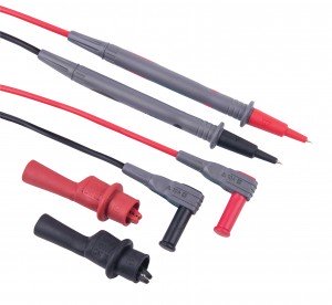 REED R1000-KIT Trousse de fils de test de s&amp;eacute;curit&amp;eacute; et pinces crocodiles-