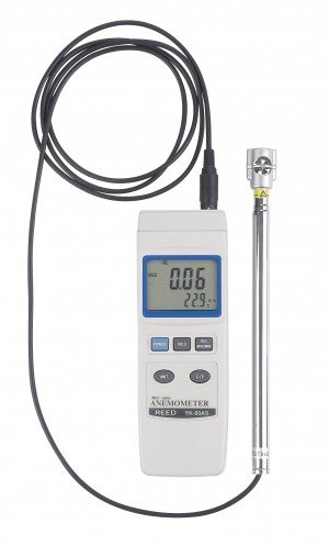 REED YK-80AS Mini-Vane Thermo-Anemometer-