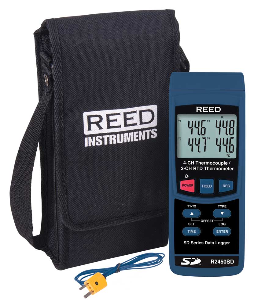 REED Instruments - Digital Thermometer & Probe: 572 ° F, RTD Sensor -  10165744 - MSC Industrial Supply