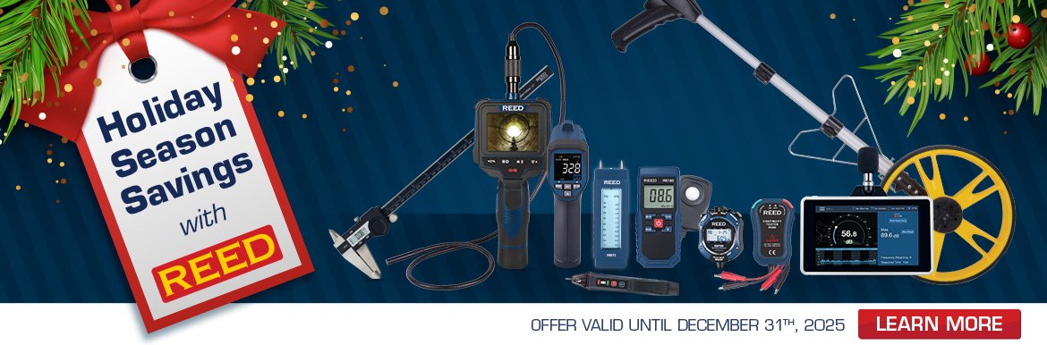 Holiday Season Savings with REED on the R8180, R8500, SW700, R5300, R5120, R8075, R2340, R7412, R8000 and the R6013