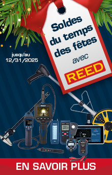 Soldes du temps des fêtes avec REED sur le REED R8180, R8500, SW700, R5300, R5120, R8075, R2340, R7412, R8000 et le R6013